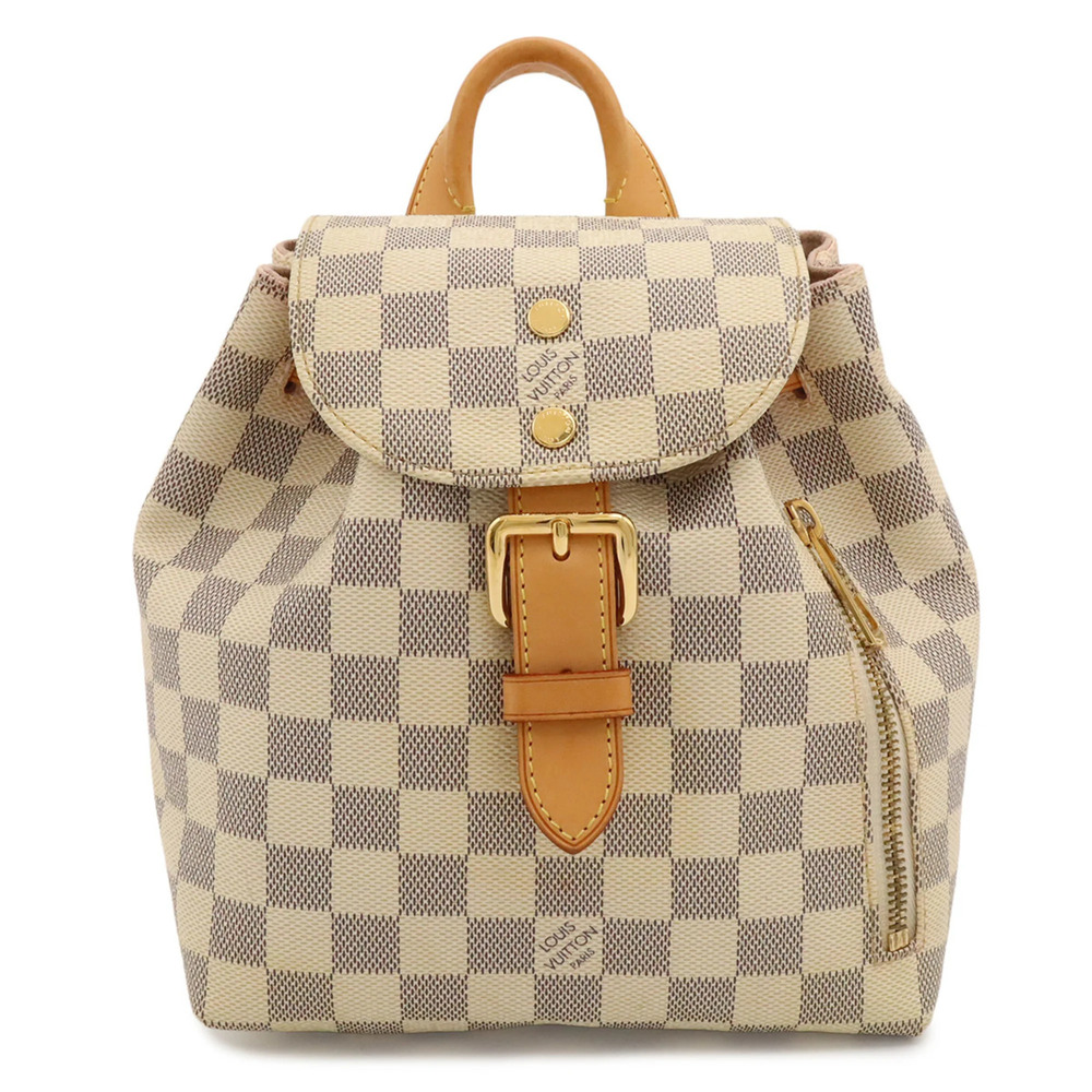 LOUIS VUITTON Damier Azur Speron BB Backpack, Mini Shoulder Bag N44026